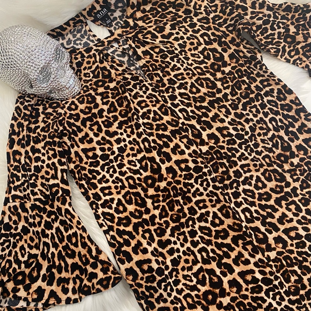 A.N.A. Leopard print dress